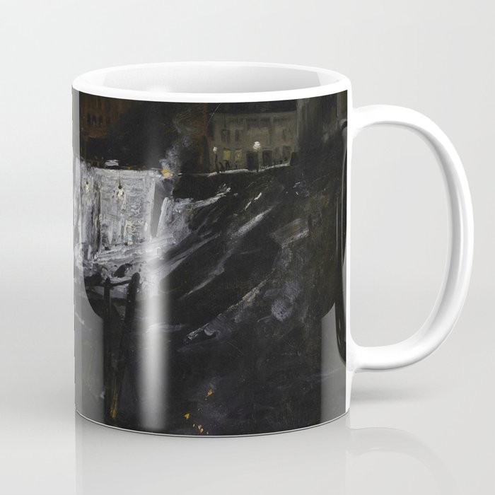 George Wesley Bellows "Excavation at Night" Coffee Mug