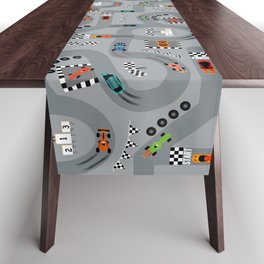 A Day At The Race Track Table Runner