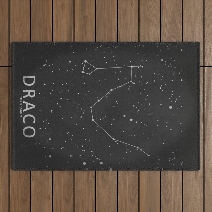 Draco Constellation 'The Dragon' Outdoor Rug