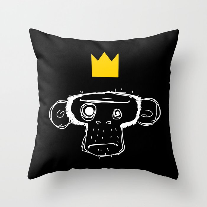 Monkey King Throw Pillow