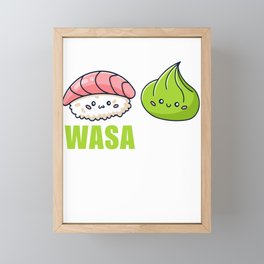 WASA BAE? Framed Mini Art Print
