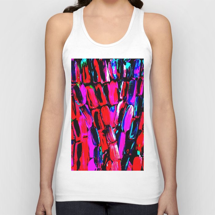 Dark Red Sugarcane Unisex Tank Top Dark Red Sugarcane Unisex Tank Top