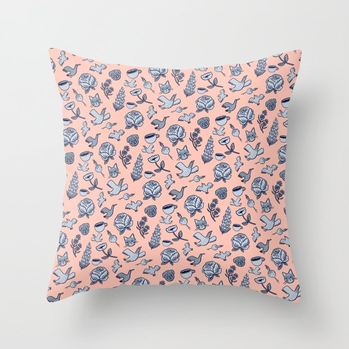 A Few Favorite Things Throw Pillow