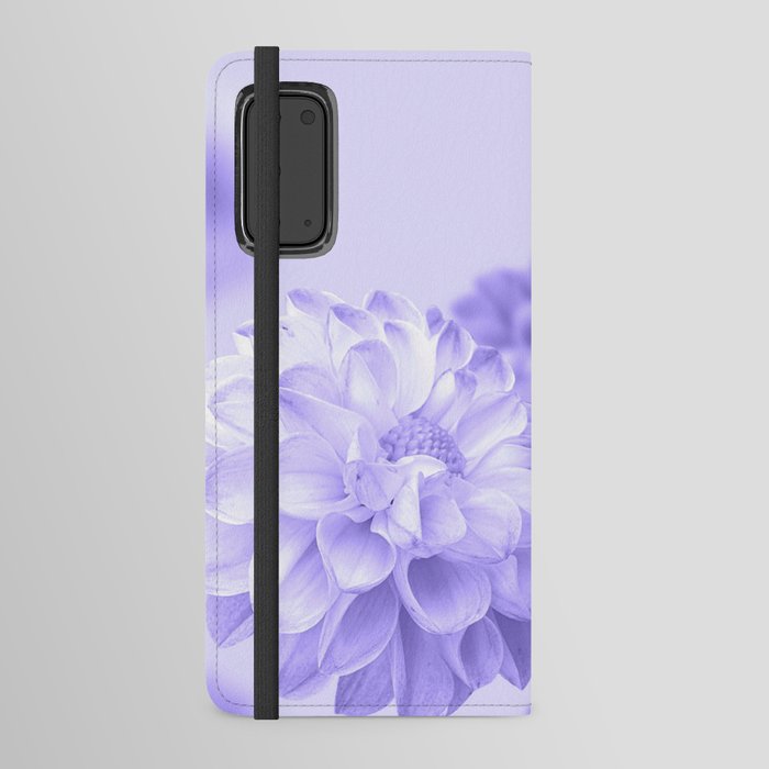 Purple chrysanthemum Android Wallet Case