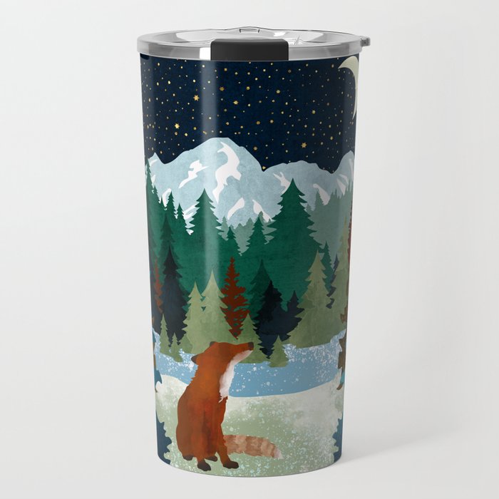 Winter Fox Vista Travel Mug