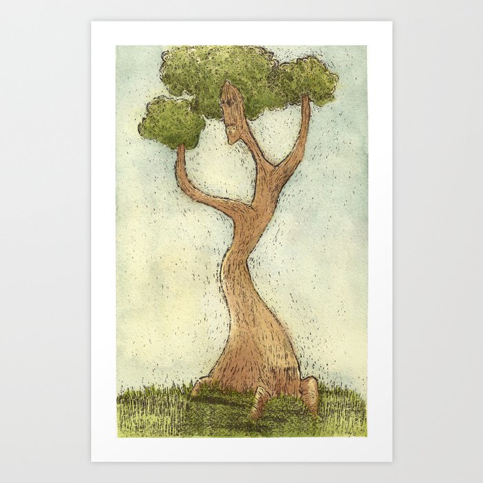 Tree Friend Art Print