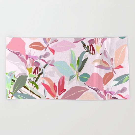 Ole Bouquet Beach Towel