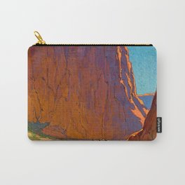 “Sunset Canyon de Chelly” by Edgar Payne Carry-All Pouch