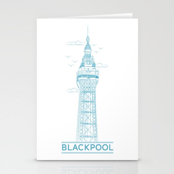 Blackpool Tower  Stationery Cards