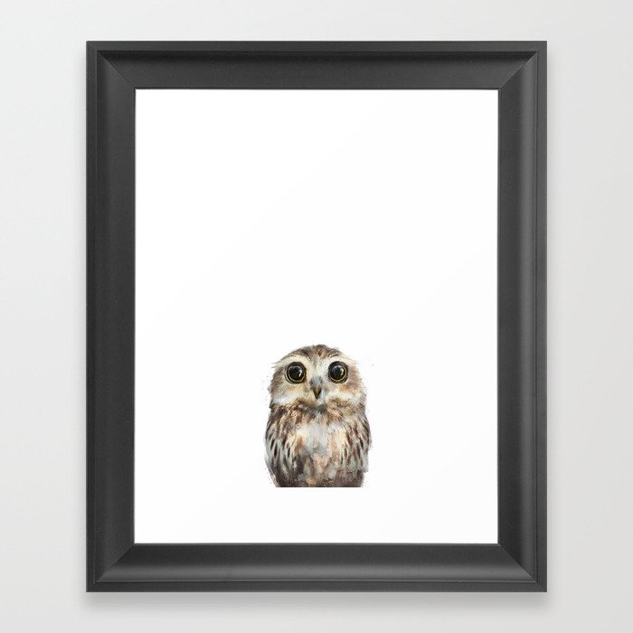 Little Owl Framed Art Print