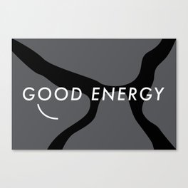 GOOD ENERGY 3 Canvas Print