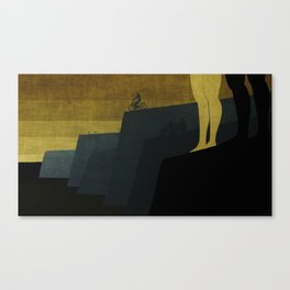 "Cape Town" Illustration Toni Demuro Canvas Print