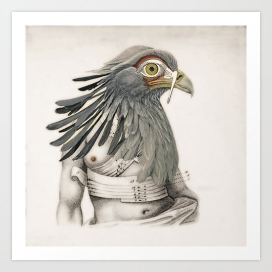 SAGITTARIUS SERPENTARIUS Art Print