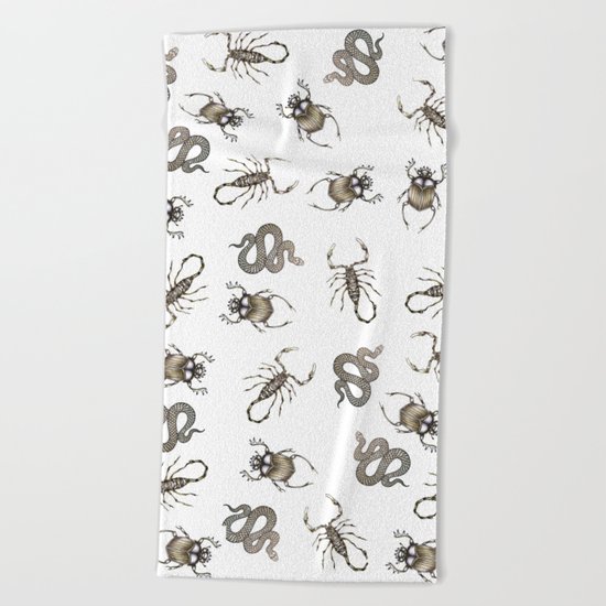 Desert Curses Beach Towel
