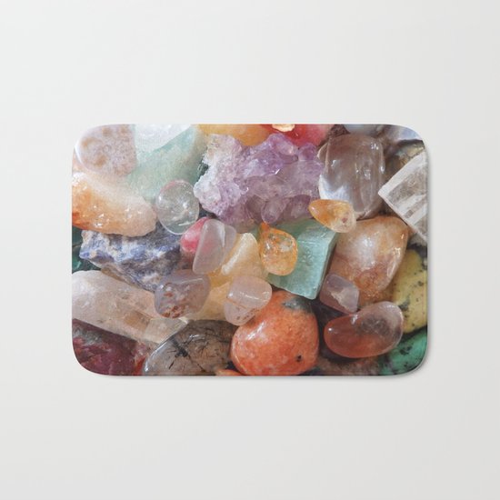 Fiery gems for you Bath Mat