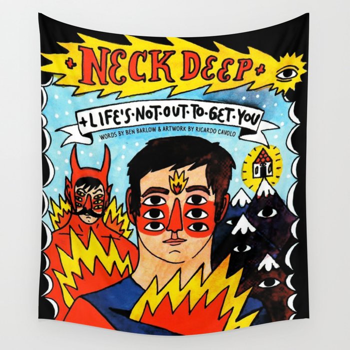 Neck deep tapestry clearance