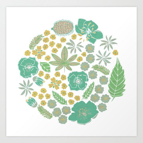 Floral Bloom Art Print