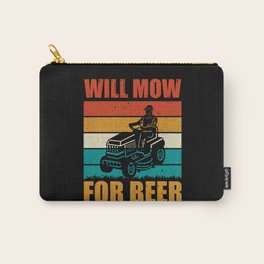 Riding Lawn Mower Dad Gift Bday Carry-All Pouch