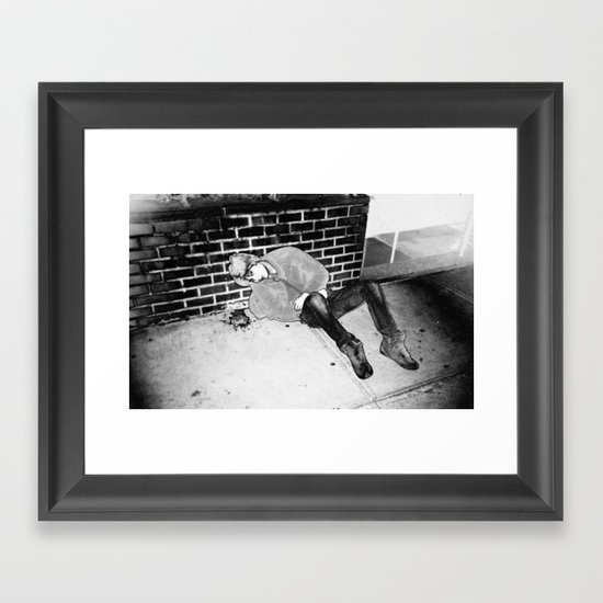Vomit Framed Art Print