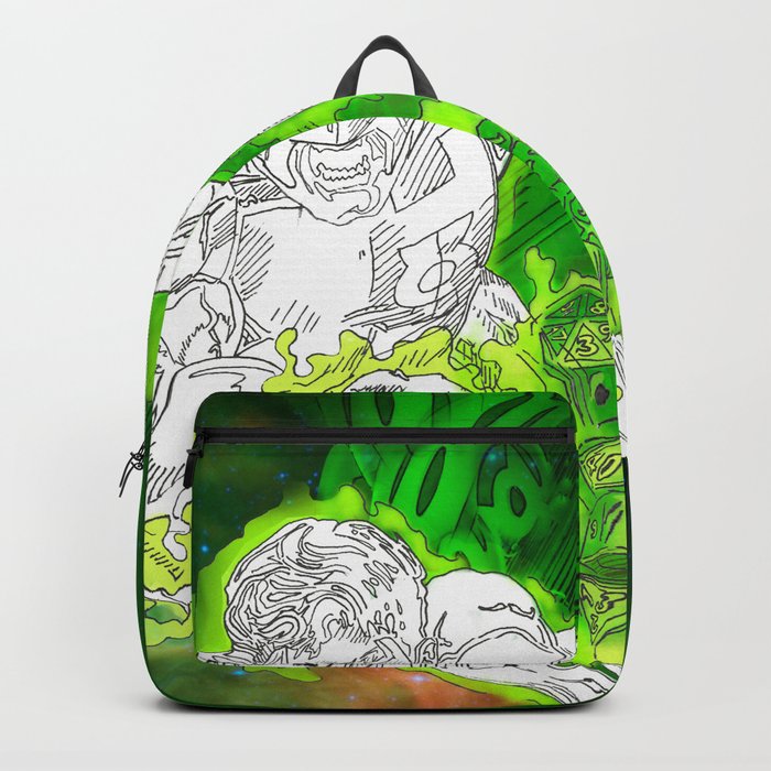 Green store lantern backpack