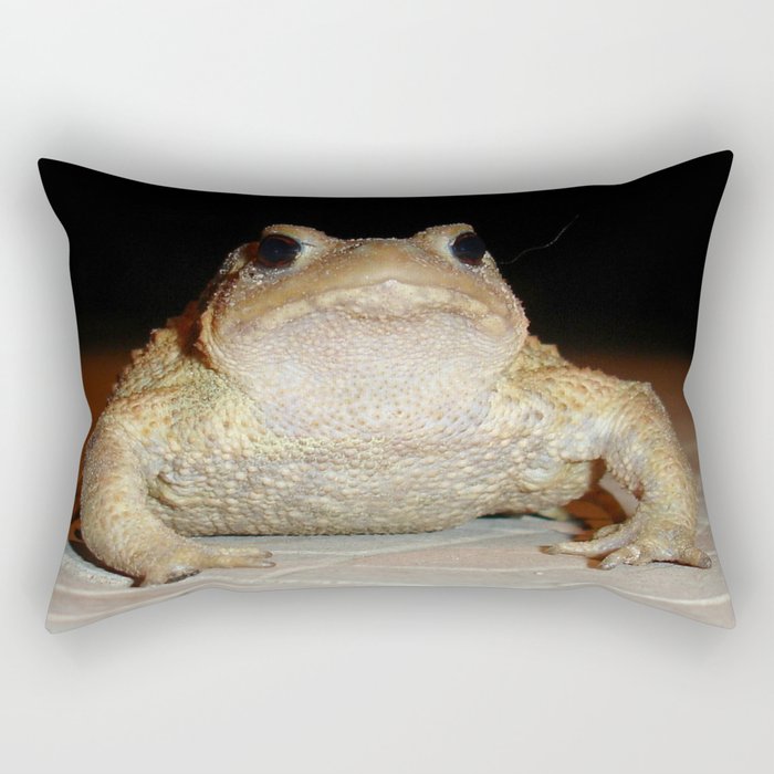 Common European Toad Rectangular Pillow