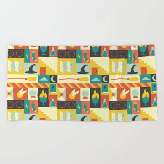 King's Cross - Harry Potter Beach Towel