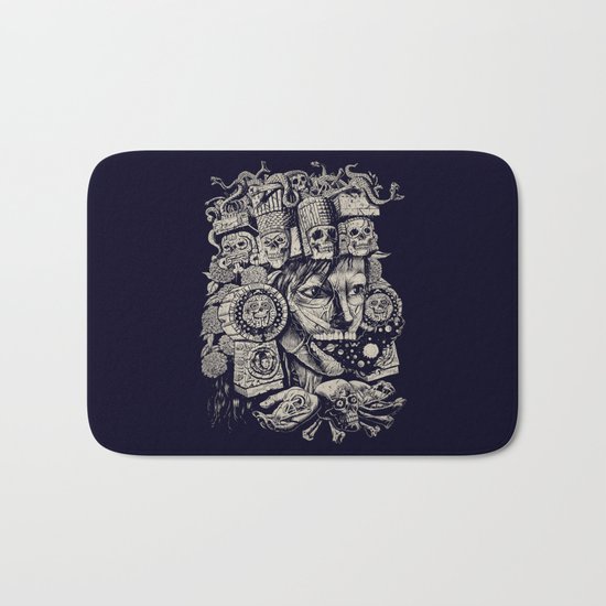 Mictecacihuatl 2 Bath Mat