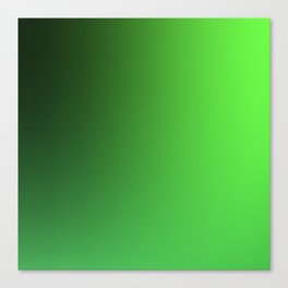 53  Green Gradient Background 220713 Minimalist Art Valourine Digital Design Canvas Print