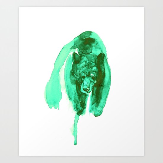 bear Art Print