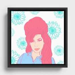 Queen Amy Framed Canvas