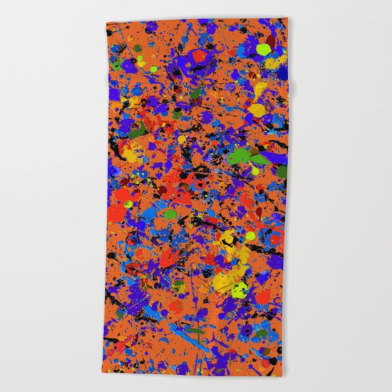 Abstract #912 Beach Towel