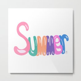 Summer by Mary Click Metal Print