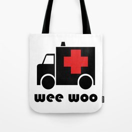 Wee Woo Ambulance Tote Bag
