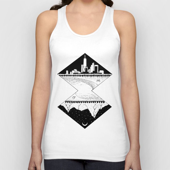 City by the Mountains Tank Top