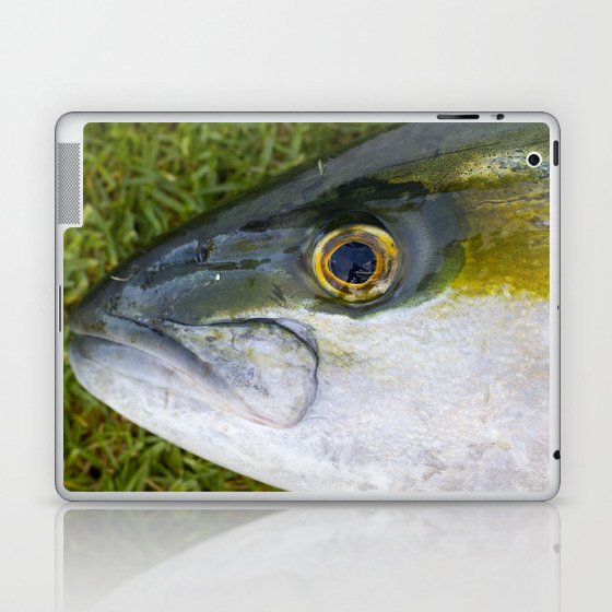 Yellowfin Tuna Closeup Laptop & iPad Skin
