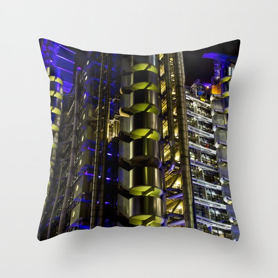 Lloyd's of London Building Throw Pillow