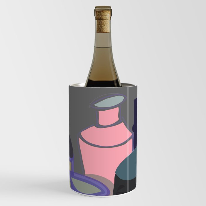 colorfull bottles still life Wine Chiller