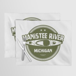Manistee River Michigan Placemat