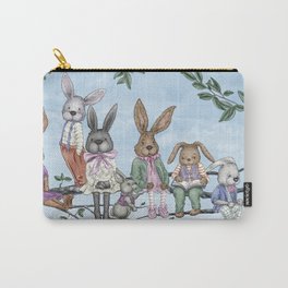 Bunnies N Books Carry-All Pouch