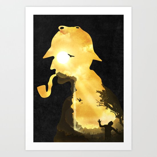The Parting Hour Art Print