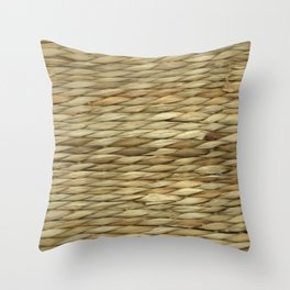 Weave texture Throw Pillow