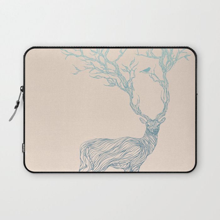 Blue Deer Laptop Sleeve