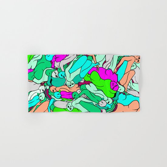 Sleepy Heads - Emerald Green Hand & Bath Towel