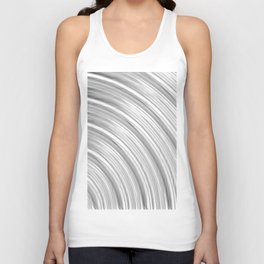 pencil drawing line pattern abstract in black and white Unisex Tank Top