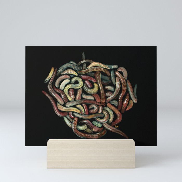 Worms Mini Art Print