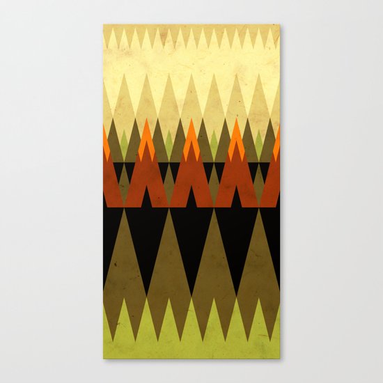 living in the woods Canvas Print
