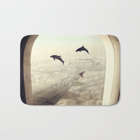 Dolphins Bath Mat