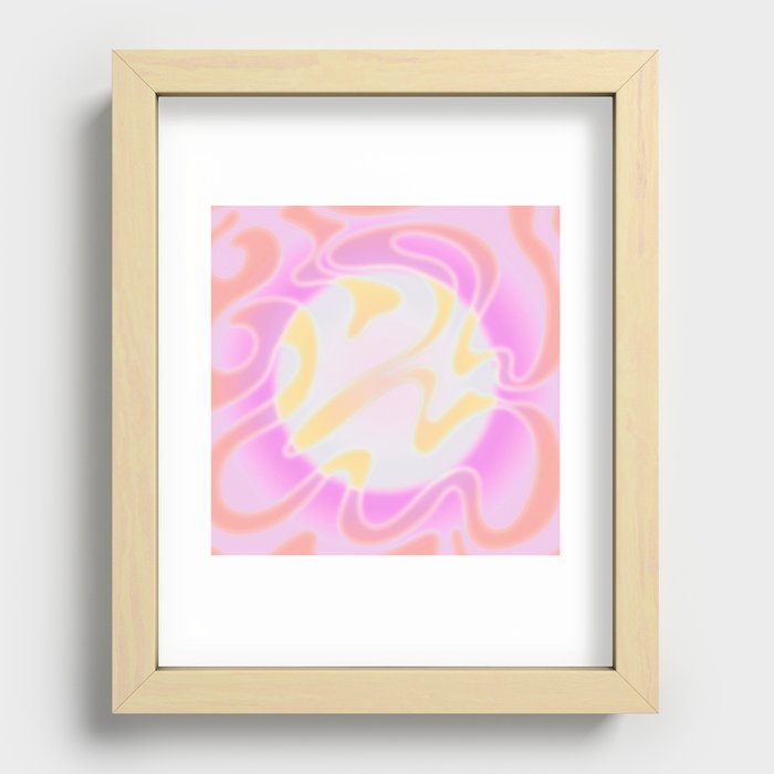 Calming Energy Recessed Framed Print