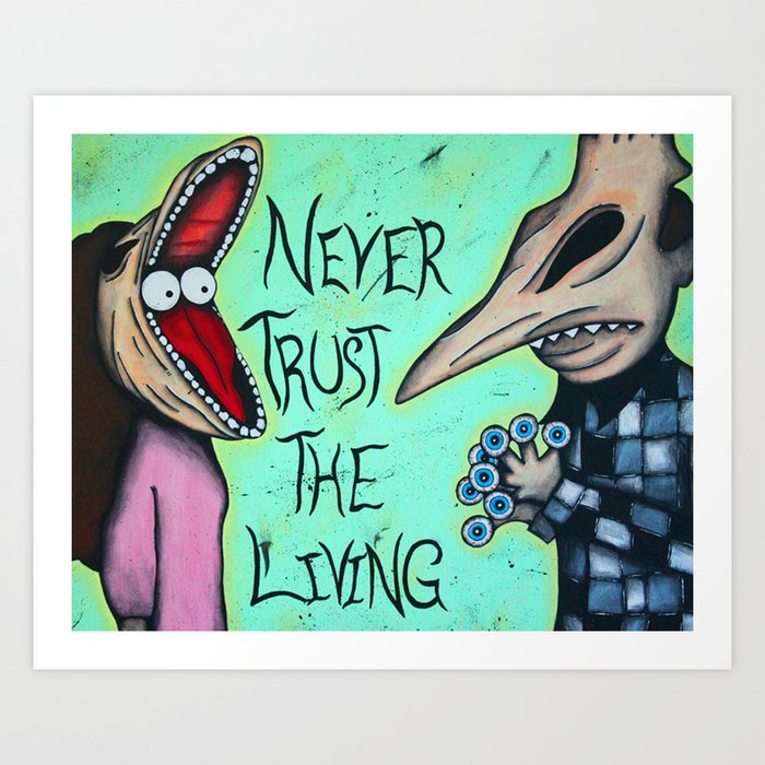 Adam And Barbara Maitland Art Print By Daniellemurphy1186 Society6