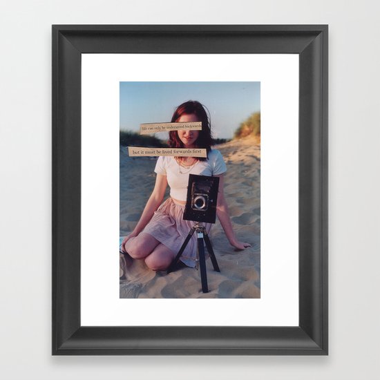 understand life Framed Art Print